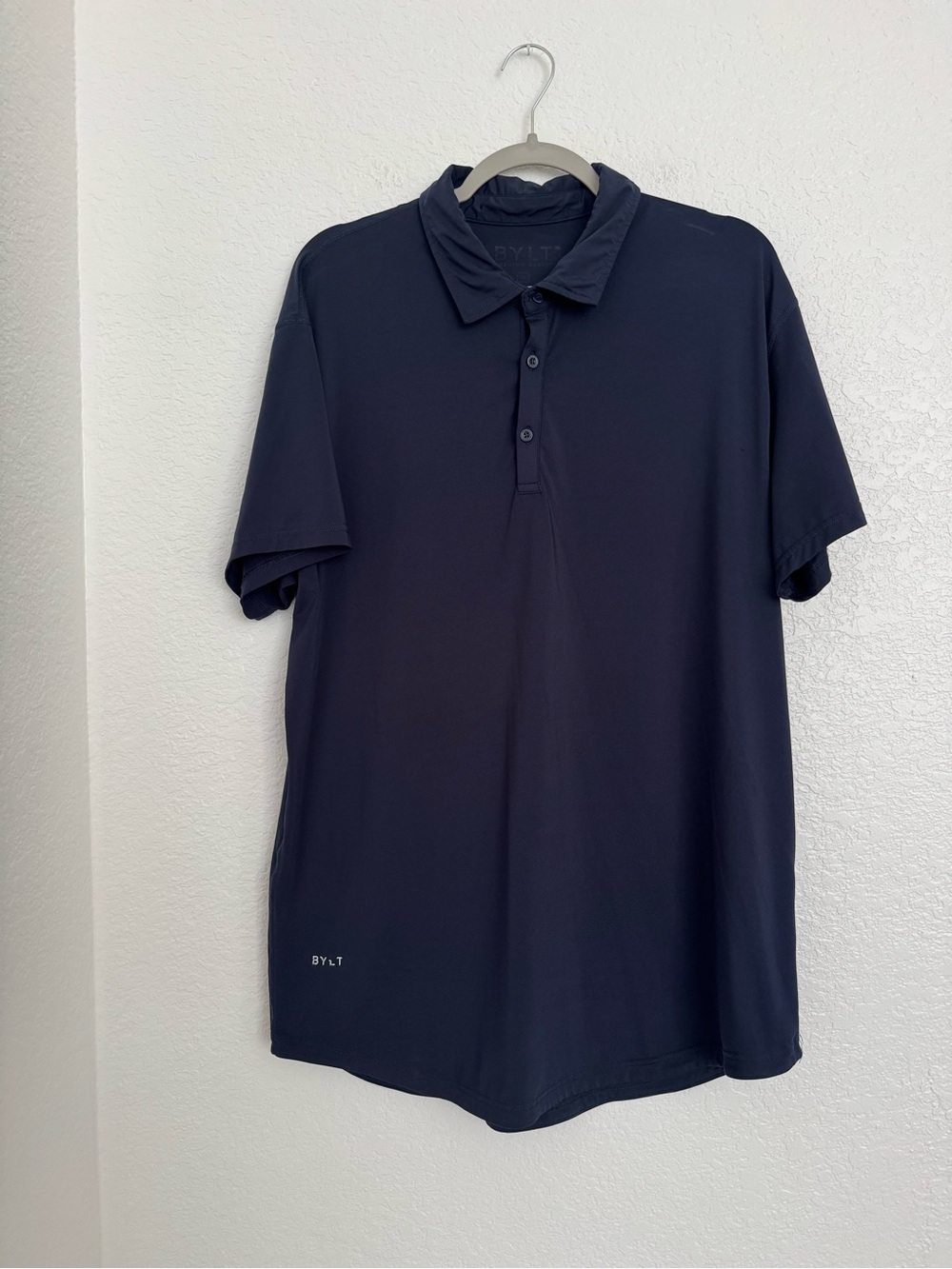 Men's Navy BYLT Basics Performance Polo